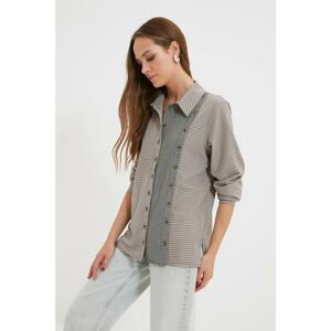 Trendyol Multicolored Button Detailed Shirt