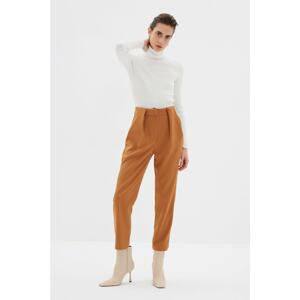 Trendyol Brown Basic Trousers