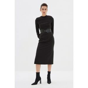 Trendyol Black Belted Dress