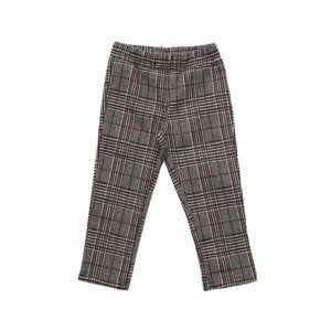 Trendyol Black Plaid Girl Knitted Trousers