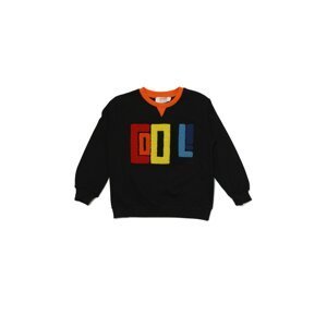 Trendyol Black Embroidered Basic Boy Knitted Slim Sweatshirt