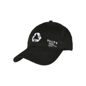 C&S Iconic Peace Curved Cap Black/white One Size