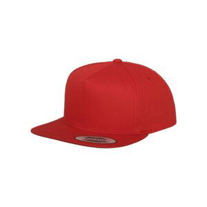 Classic 5 Panel Snapback red