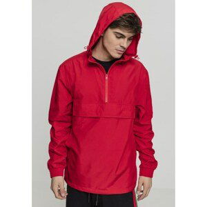 Basic Pull Over Jacket fire red