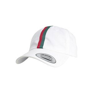 Stripe Dad Hat white/firered/green