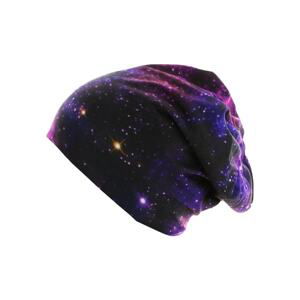 Printed Jersey Beanie galaxy/black