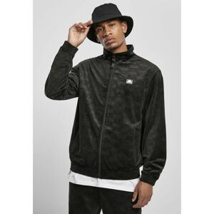 Southpole AOP Velour Jacket Black