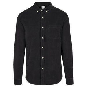 Corduroy shirt black