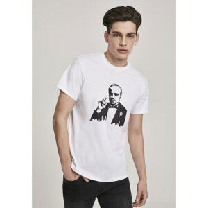 Godfather Painted Portrait Tee white
