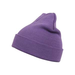 Beanie Basic Flap purple