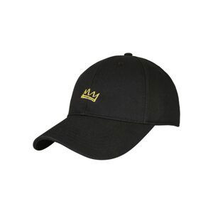 WL Rough Crown Curved Cap Black/mc