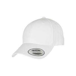 Premium Curved Visor Snapback Cap White One Size