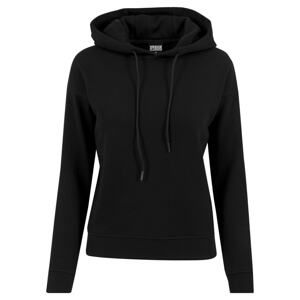 Women's black hooded jacket