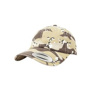 Low Profile Camo Washed Cap retro desert camo