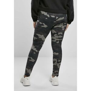 Camo Tech Women's High Waist Leggings Dark Mask