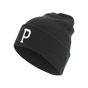 Letter Cuff Knit Beanie P