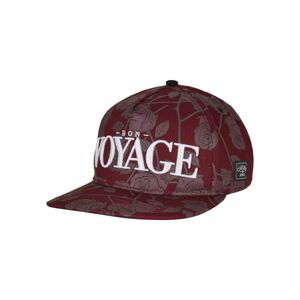 C&S WL Bon Voyage Roses Snapback Bordeaux/mc