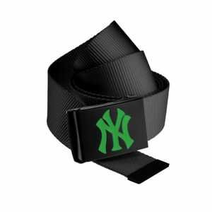MLB Premium Black Woven Belt Single kelly