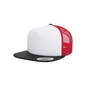 Foam Trucker with White Front blk/wht/red