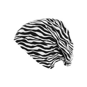 Printed Jersey Beanie Zebra/black