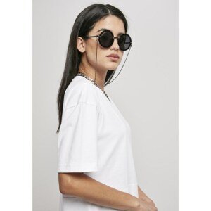 Women's Organic Oversized T-Shirt with Slit White