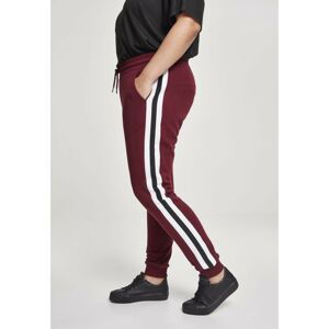 Ladies College Contrast Sweatpants port/white/black