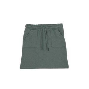 Trendyol Mint Pleated Pocket Detailed Girl Knitted Skirt