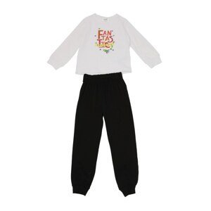 Trendyol Black Printed Boy Knitted Pajamas Set