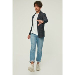 Trendyol Navy Blue Men's Cardigan