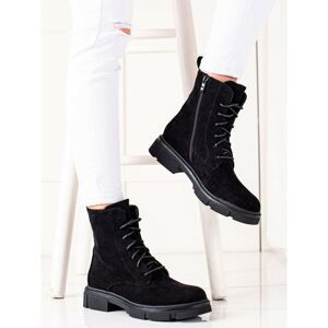 IDEAL SHOES COMFORTABLE MISH BOOTIES