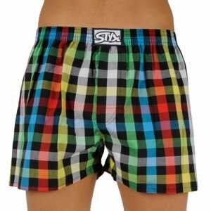 Men's shorts Styx classic rubber oversized multicolored (E907)
