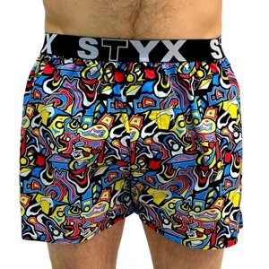 Men's shorts Styx art sports rubber sketch (B1254)