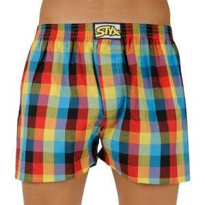 Men's shorts Styx classic rubber oversized multicolored (E902)
