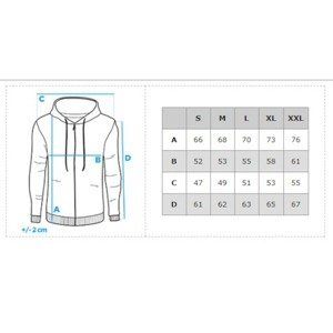 Ombre Clothing Men's hooded sweatshirt B1075