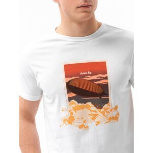 Ombre Clothing Men's printed t-shirt S1434 V-10A