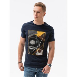 Ombre Clothing Men's printed t-shirt S1434 V-9B