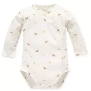 Pinokio Kids's Wooden Pony Buttoned Bodysuit