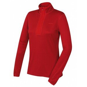 Women's sweatshirt with turtleneck Artic L burgundy / red