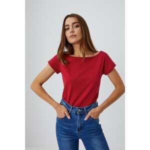 Basic cotton t-shirt - red