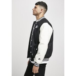 Starter College Jacket Black/white