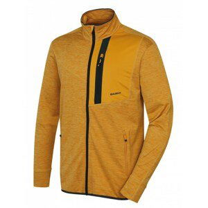 Men's zip sweatshirt Ane M yellow