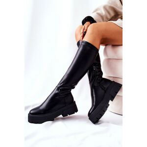 High boots Hemera Black