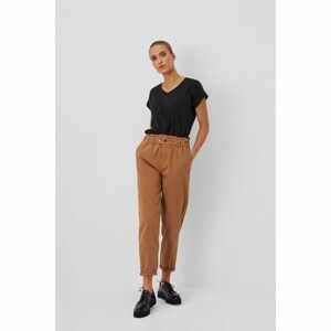 Plain paperbag trousers