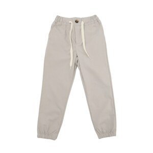 Trendyol Gray Boys' Woven Trousers with Lace-Up Detail