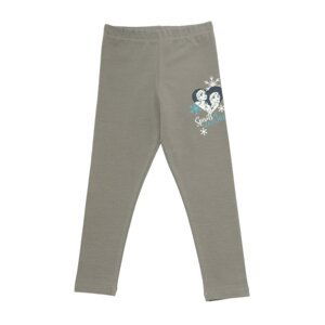 Trendyol Gray Frozen Licensed Printed Girl Knitted Leggings