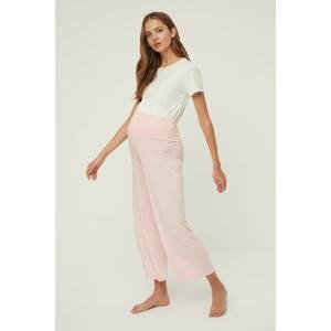 Trendyol Powder Lacing Detail Maternity Clothing Knitted Trousers