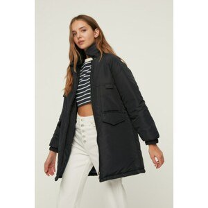 Trendyol Winter Jacket - Navy blue - Parkas