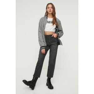 Trendyol Jeans - Gray - Straight