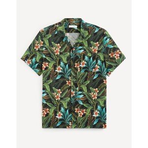 Celio Patterned Shirt Araflower - Men