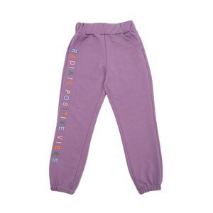 Trendyol Lilac Embroidered Girl Jogger Knitted Sweatpants